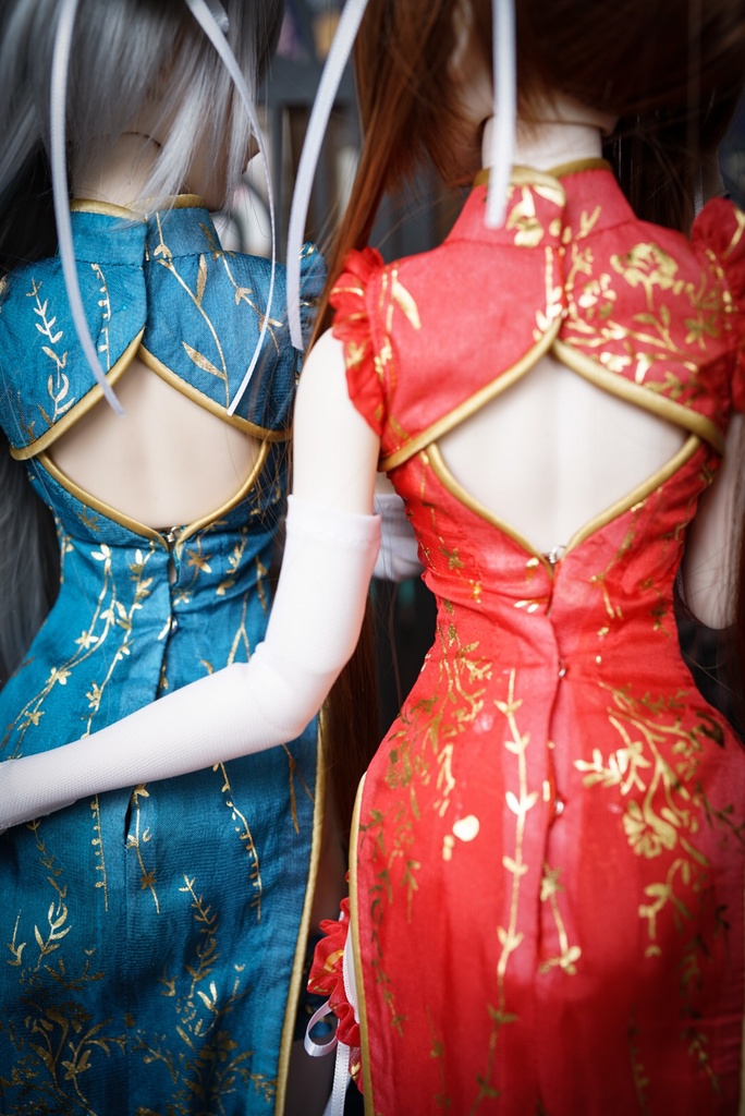 DD・DDS・DDdyサイズチャイナドレスセット (5色)