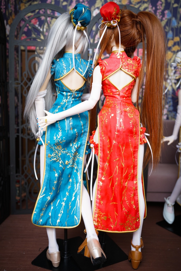 DD・DDS・DDdyサイズチャイナドレスセット (5色)