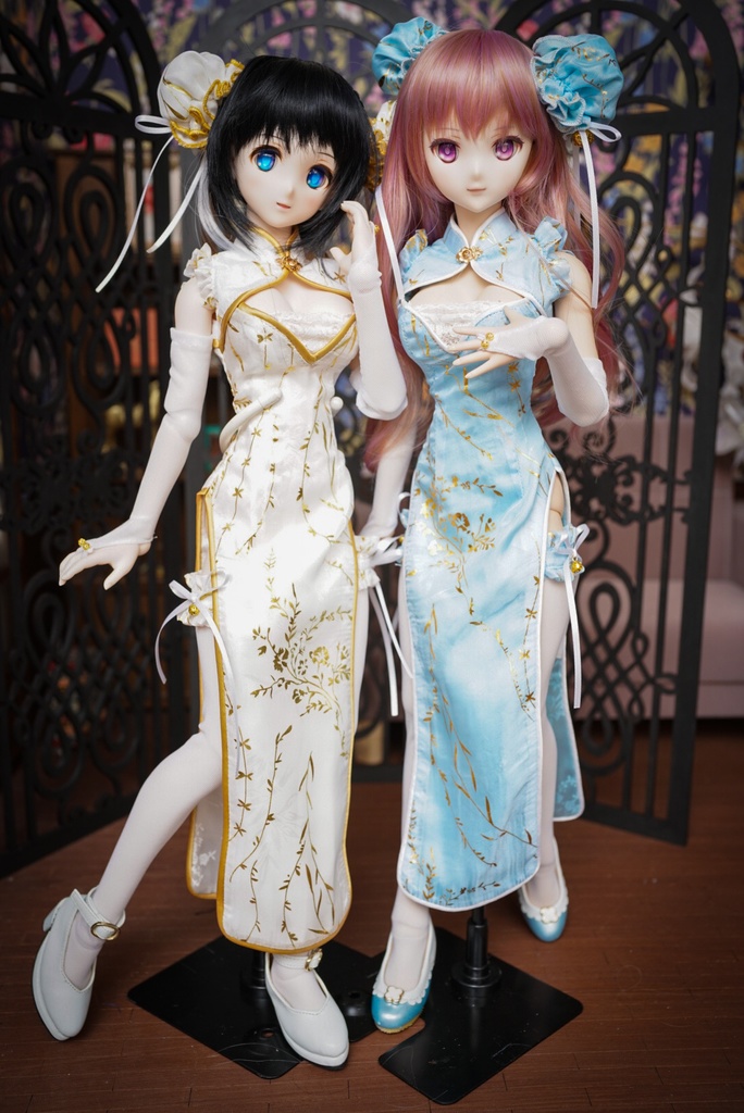 DD・DDS・DDdyサイズチャイナドレスセット (5色)