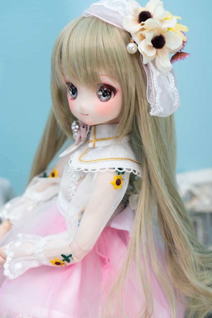 MDDサイズ パステルフラワードレスセット