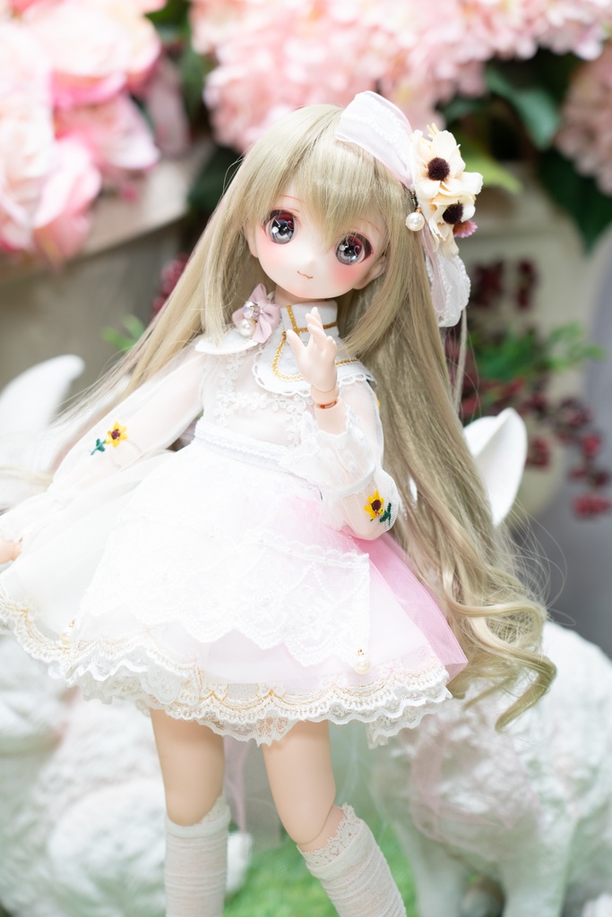 MDDサイズ パステルフラワードレスセット