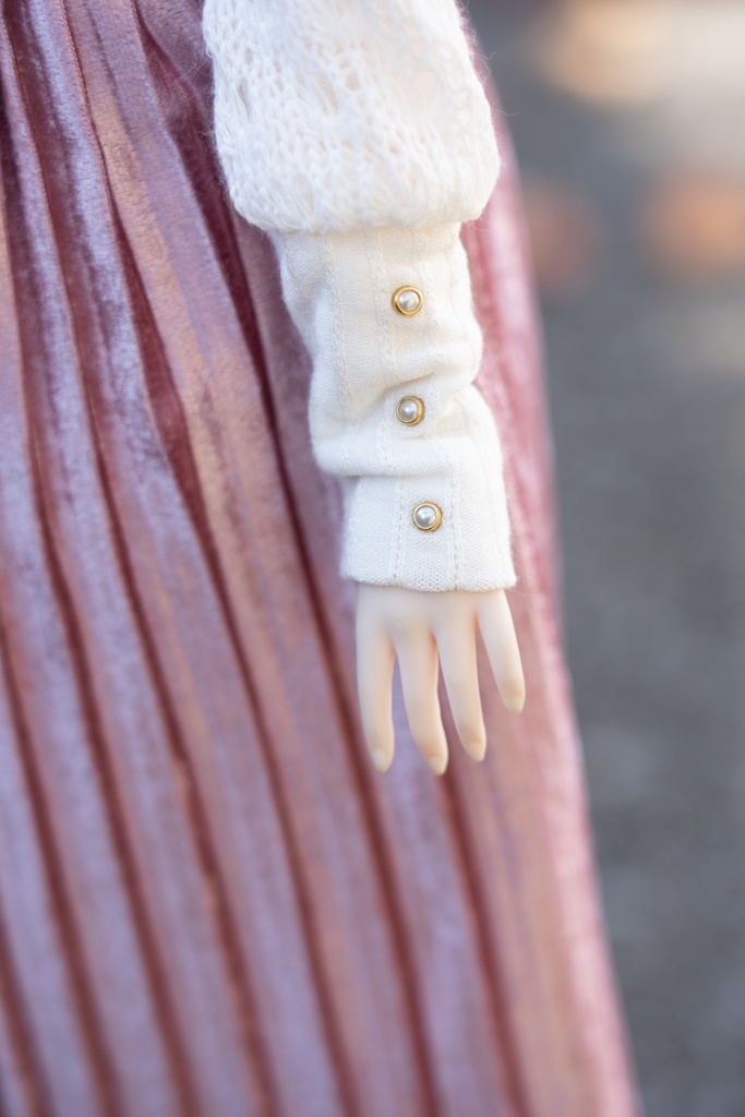 DD/DDS/DDdy ニットカットソー(グレー/ホワイト)