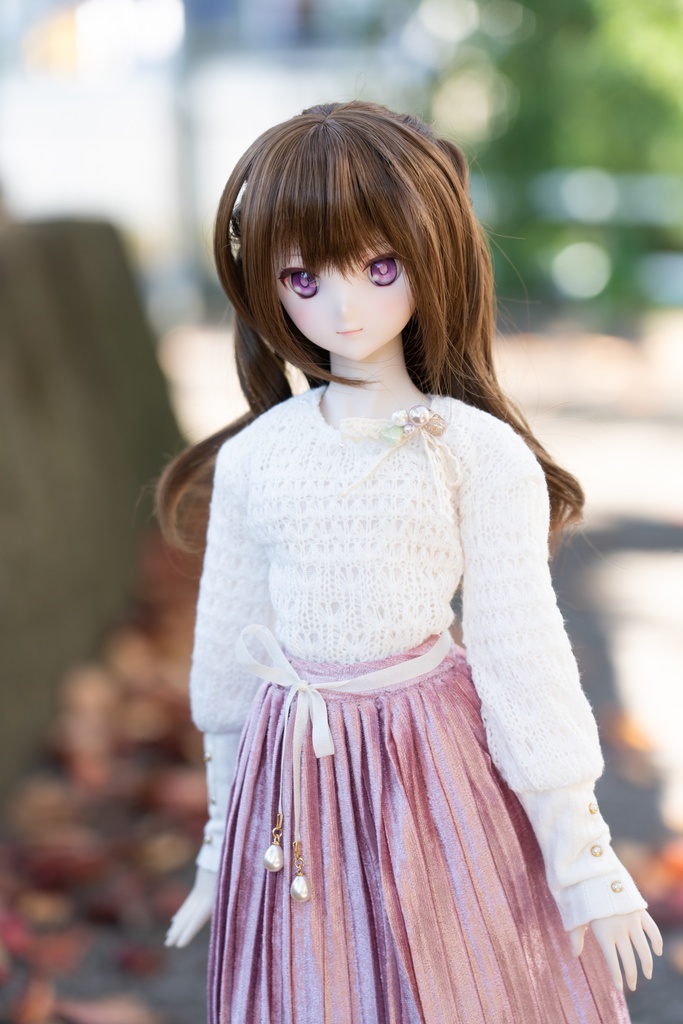 DD/DDS/DDdy ニットカットソー(グレー/ホワイト)