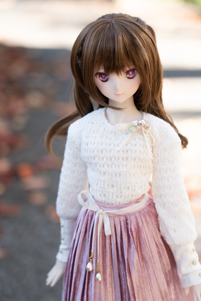 DD/DDS/DDdy ニットカットソー(グレー/ホワイト)