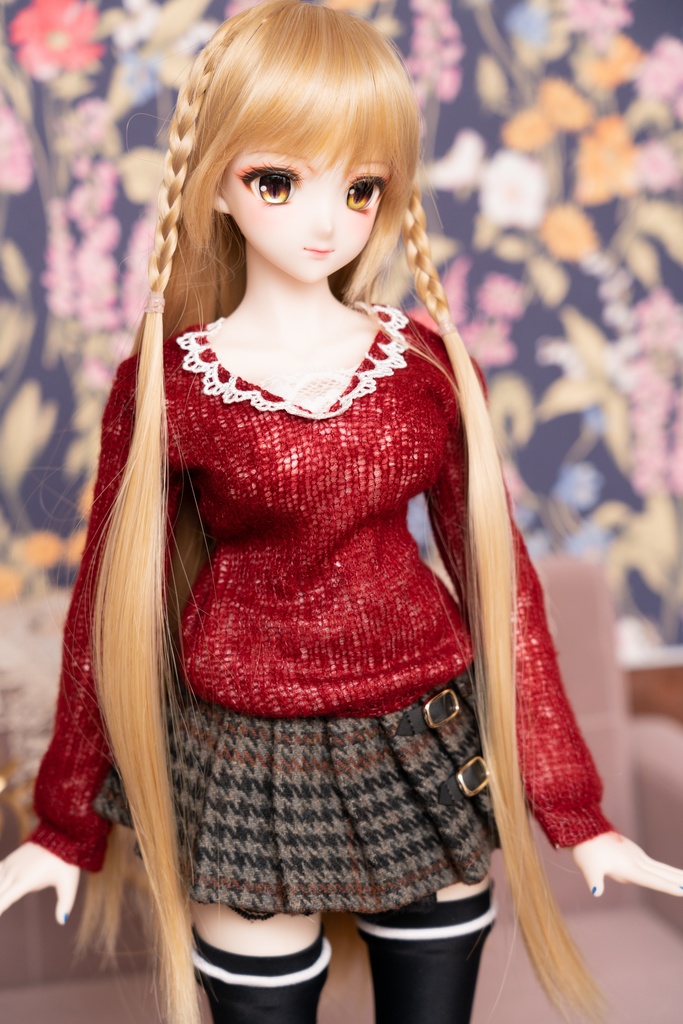 DD/DDS/DDdy レースニットカットソー (3色)