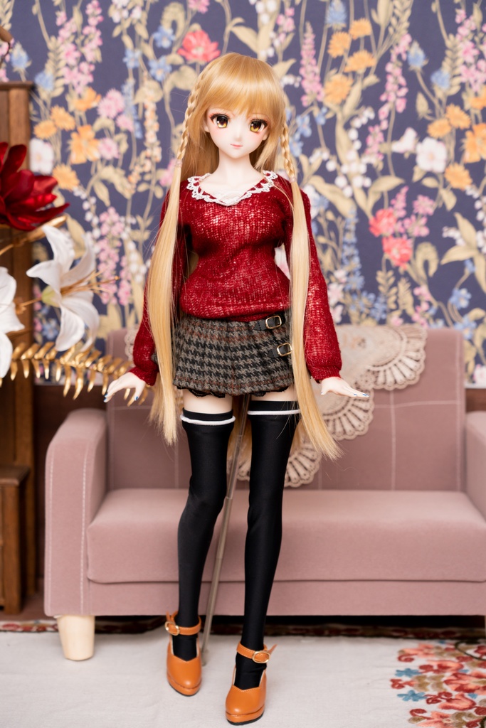 DD/DDS/DDdy レースニットカットソー (3色)