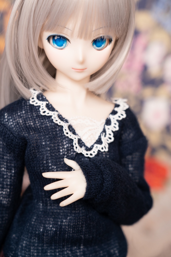 DD/DDS/DDdy レースニットカットソー (3色)