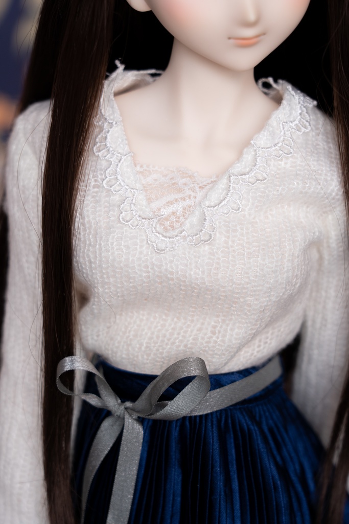 DD/DDS/DDdy レースニットカットソー (3色)