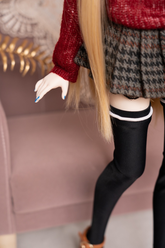 DD/DDS/DDdy レースニットカットソー (3色)