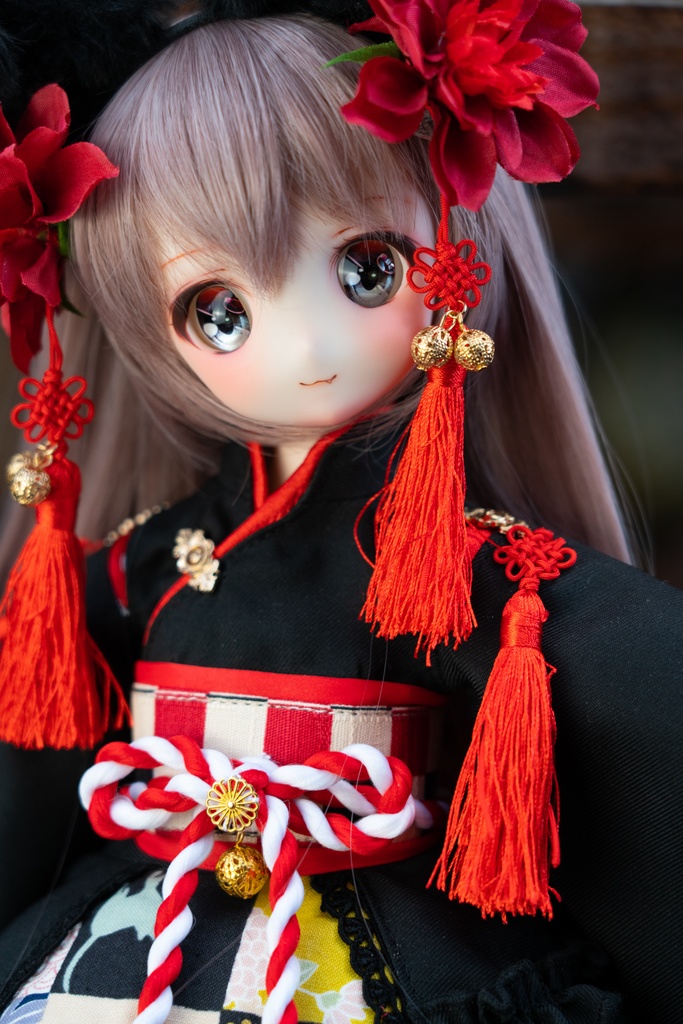 MDDサイズ和風クロネコセット