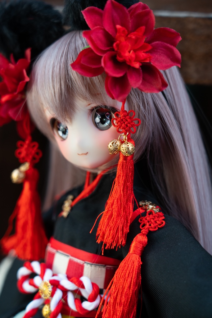 MDDサイズ和風クロネコセット