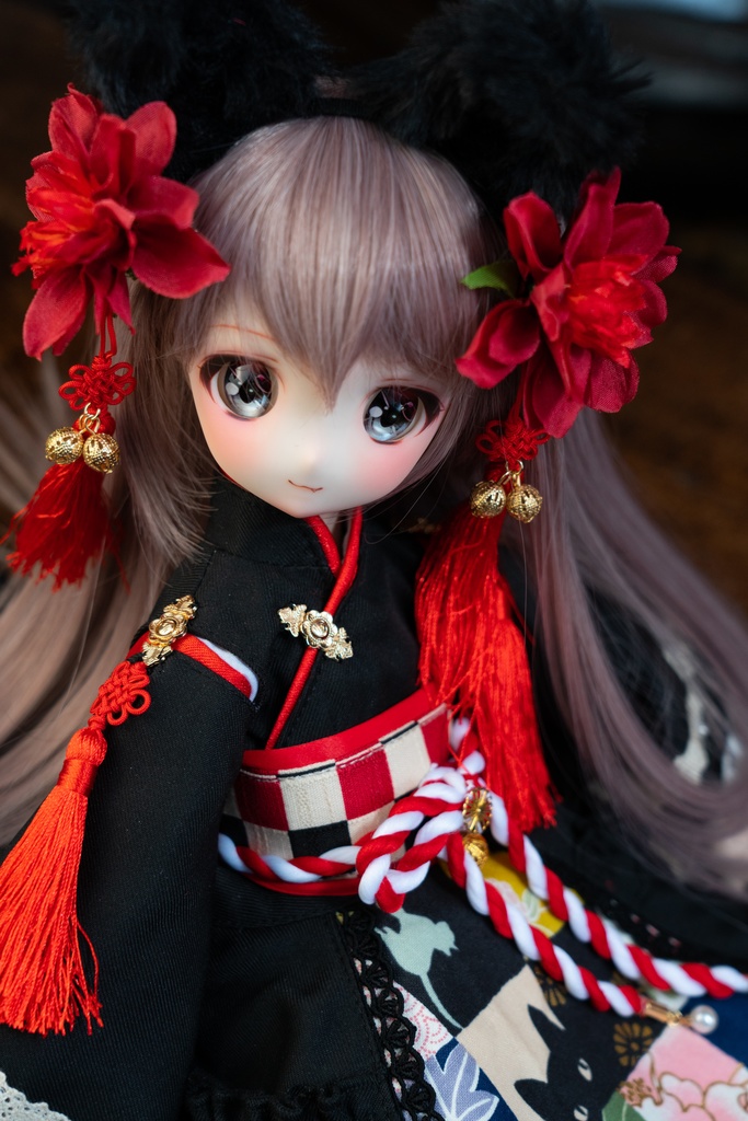 MDDサイズ和風クロネコセット