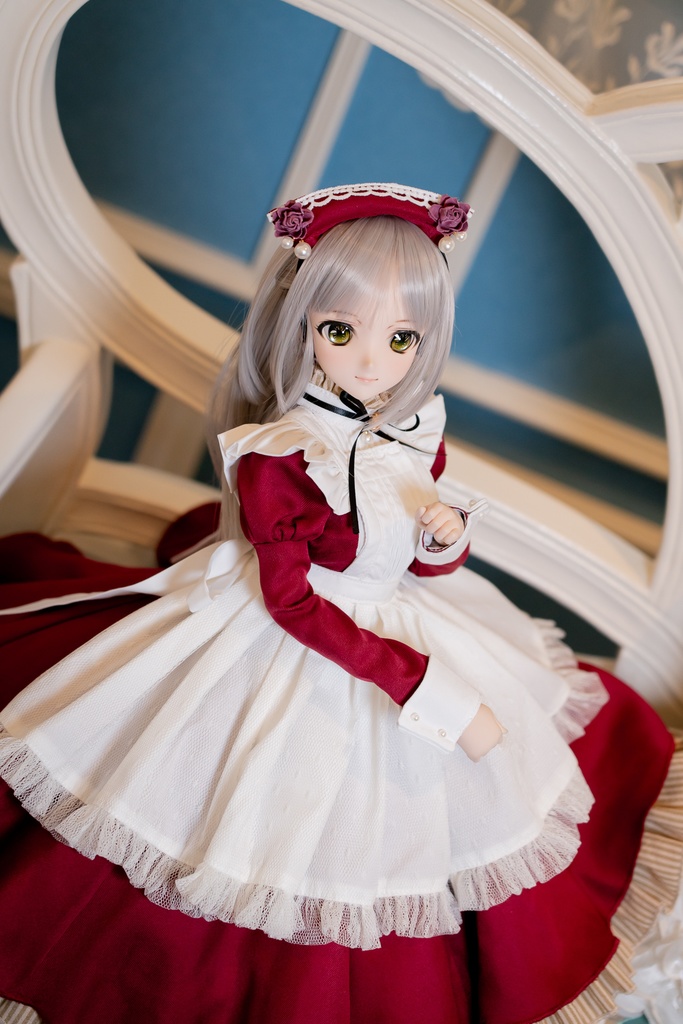 DD/DDSクラシカルメイドセット(ワインレッド)