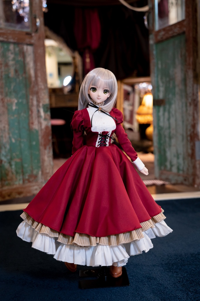 DD/DDSクラシカルメイドセット(ワインレッド)