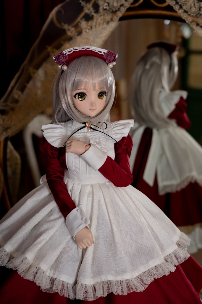 DD/DDSクラシカルメイドセット(ワインレッド)
