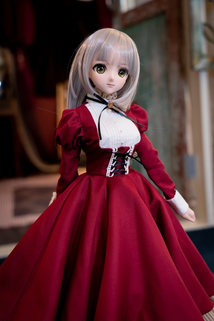 DD/DDSクラシカルメイドセット(ワインレッド)