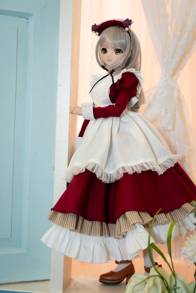 DD/DDSクラシカルメイドセット(ワインレッド)