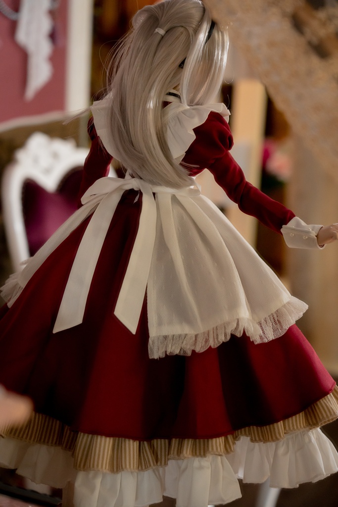 DD/DDSクラシカルメイドセット(ワインレッド)