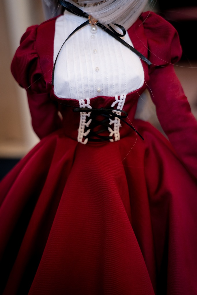 DD/DDSクラシカルメイドセット(ワインレッド)