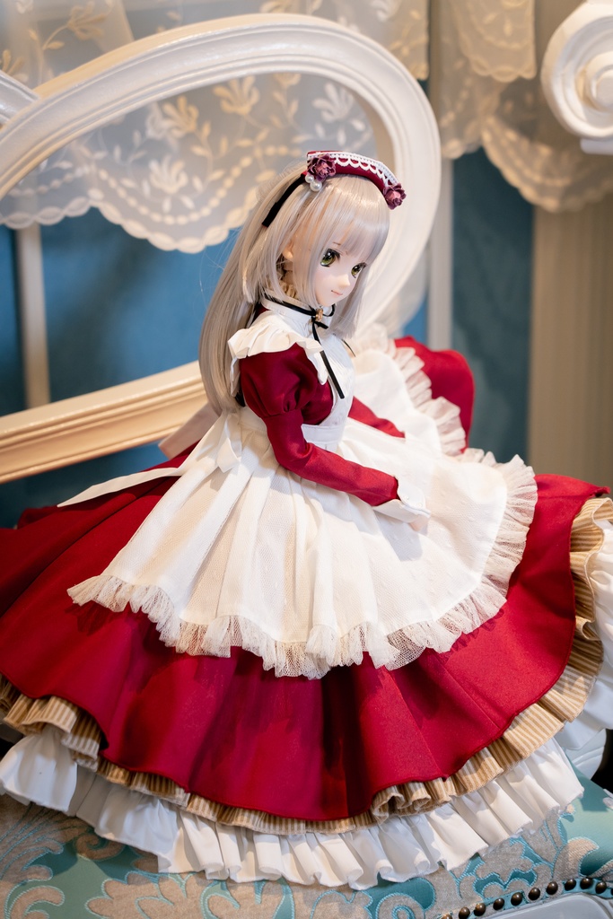 DD/DDSクラシカルメイドセット(ワインレッド)
