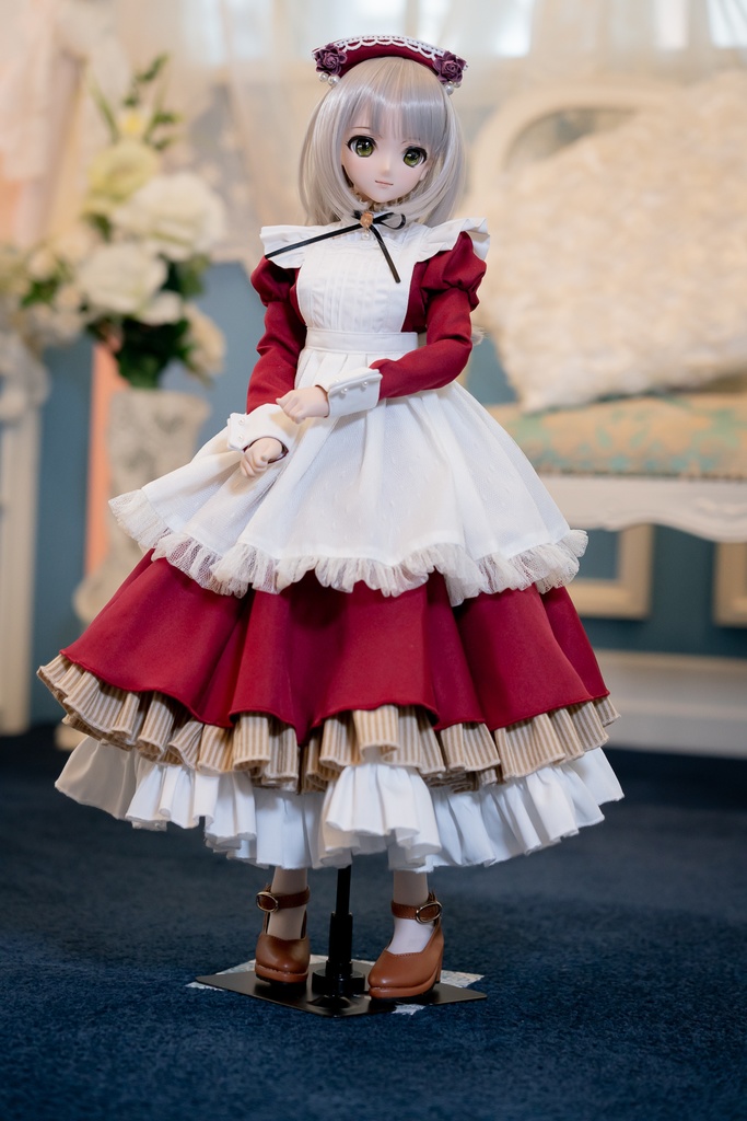 DD/DDSクラシカルメイドセット(ワインレッド)