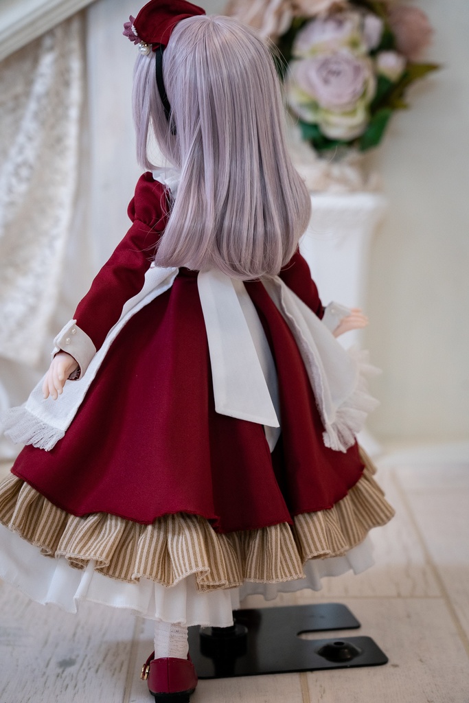 MDDクラシカルメイドセット(ワインレッド)
