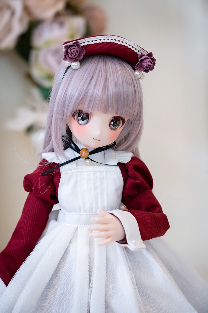 MDDクラシカルメイドセット(ワインレッド)