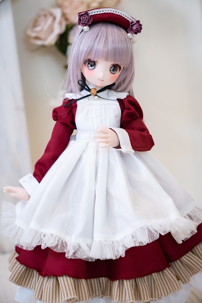 MDDクラシカルメイドセット(ワインレッド)