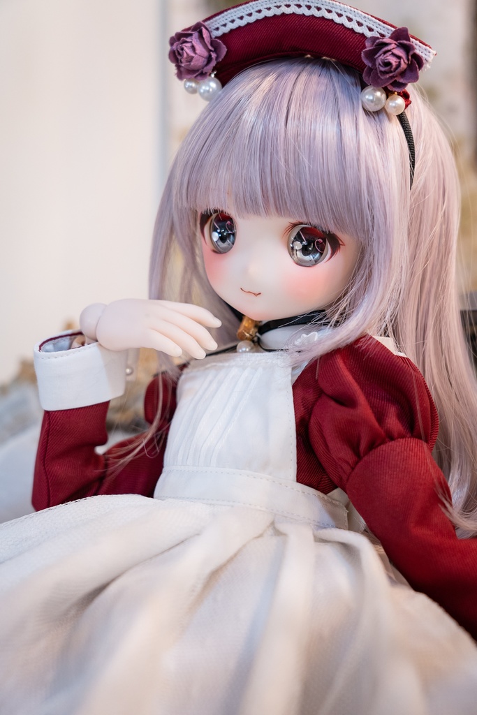 MDDクラシカルメイドセット(ワインレッド)