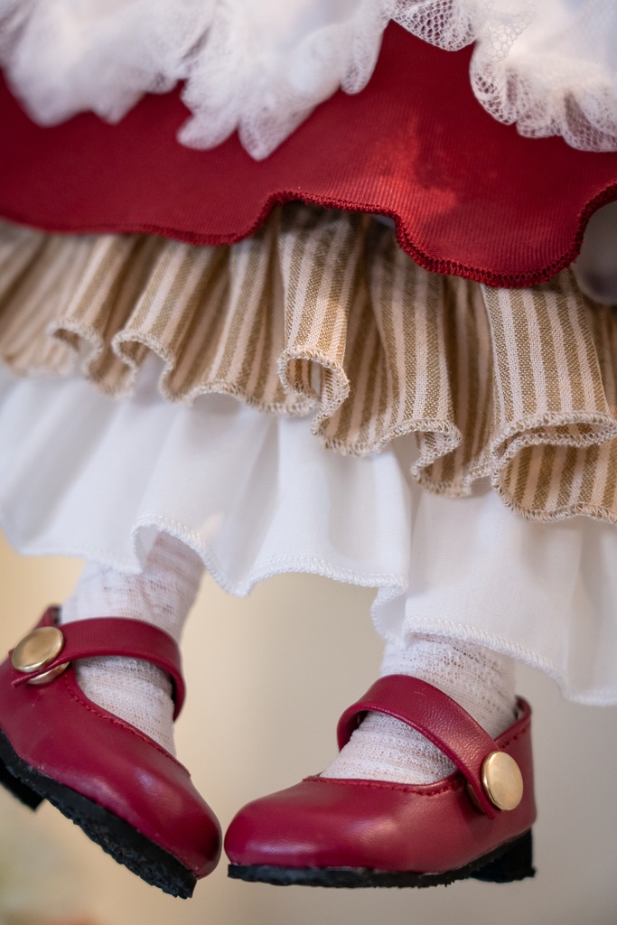 MDDクラシカルメイドセット(ワインレッド)