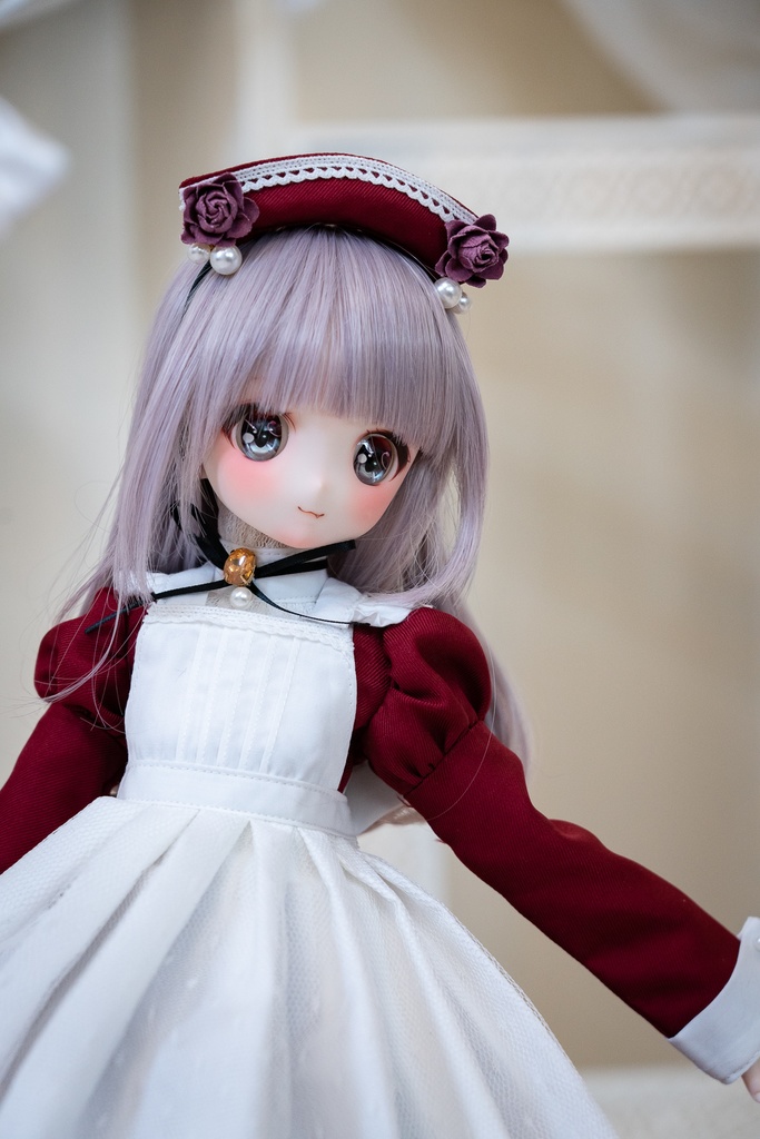 MDDクラシカルメイドセット(ワインレッド)