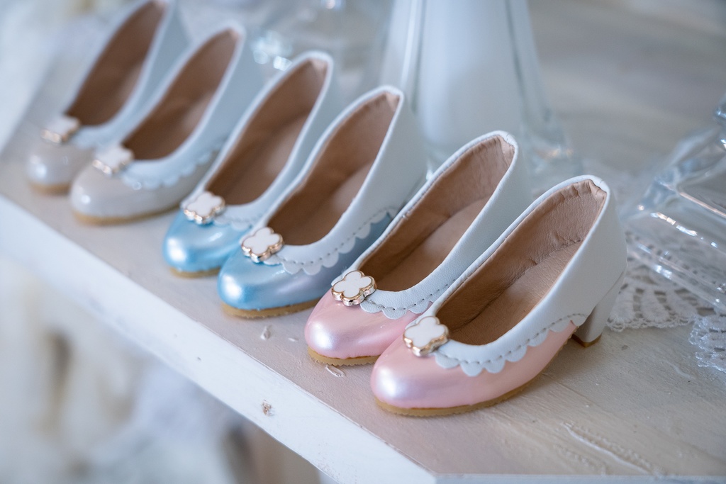 DD/SDサイズガーリースカラップシューズ