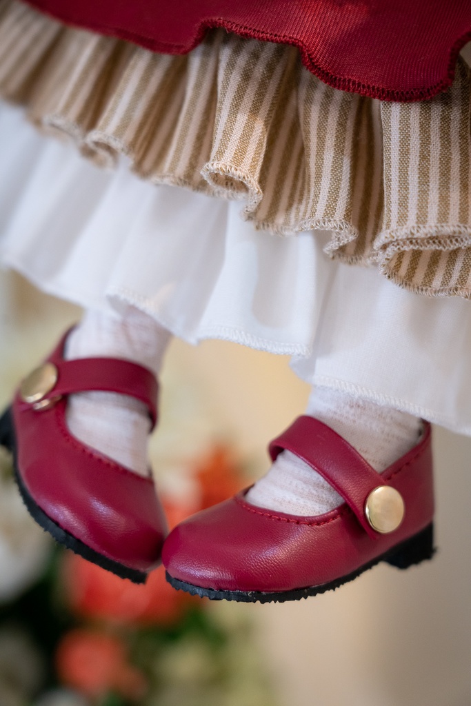 MDD/SDM/オビツ45・48・50サイズ ストラップシューズ