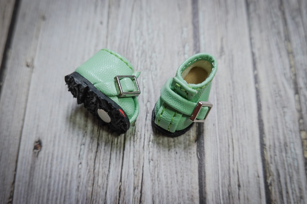 10-12cmぬい バックル付きシューズ