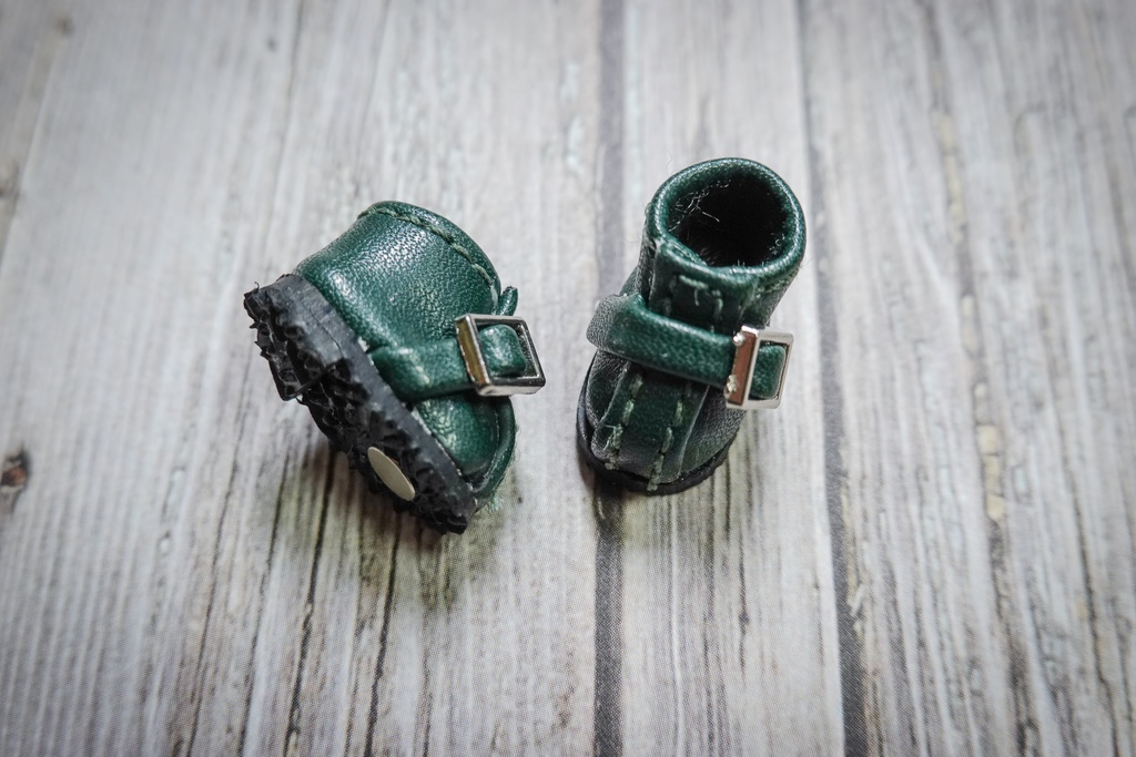 10-12cmぬい バックル付きシューズ