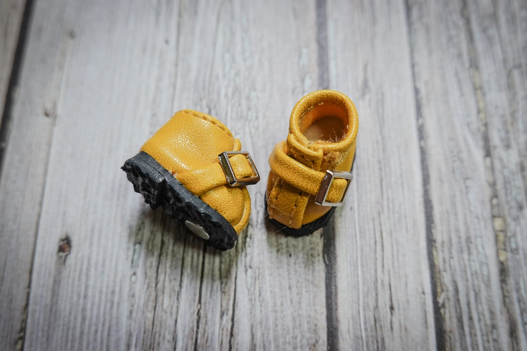 10-12cmぬい バックル付きシューズ