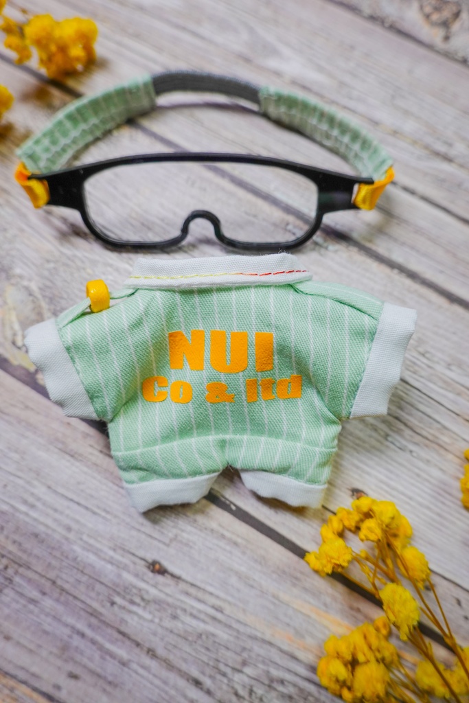 10cmぬいサイズ つなぎ&ゴーグルセット