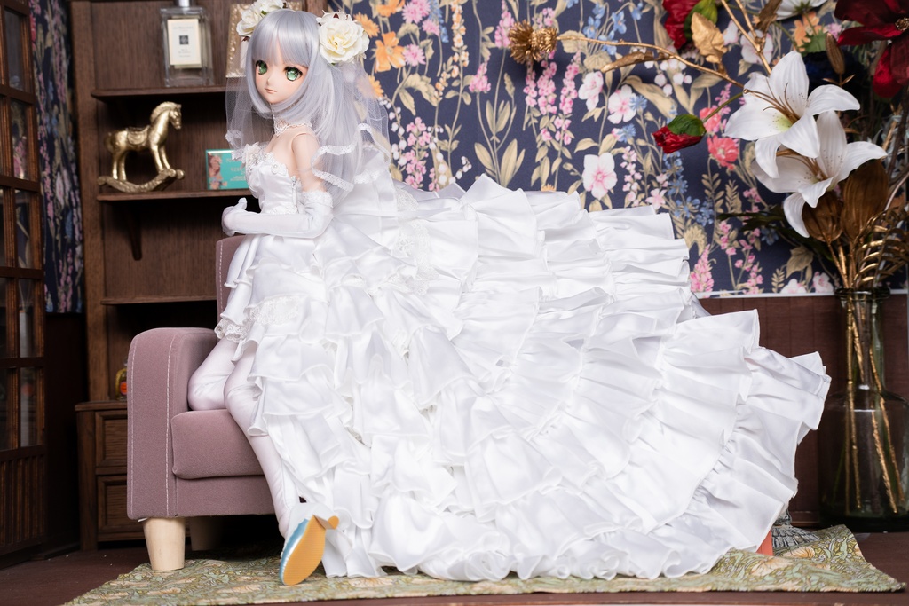 DD・DDSサイズ ウエディングドレスセット