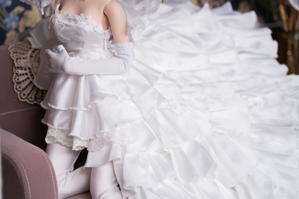 DD・DDSサイズ ウエディングドレスセット