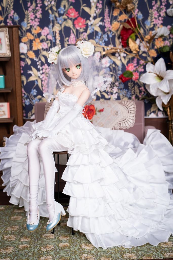 DD・DDSサイズ ウエディングドレスセット