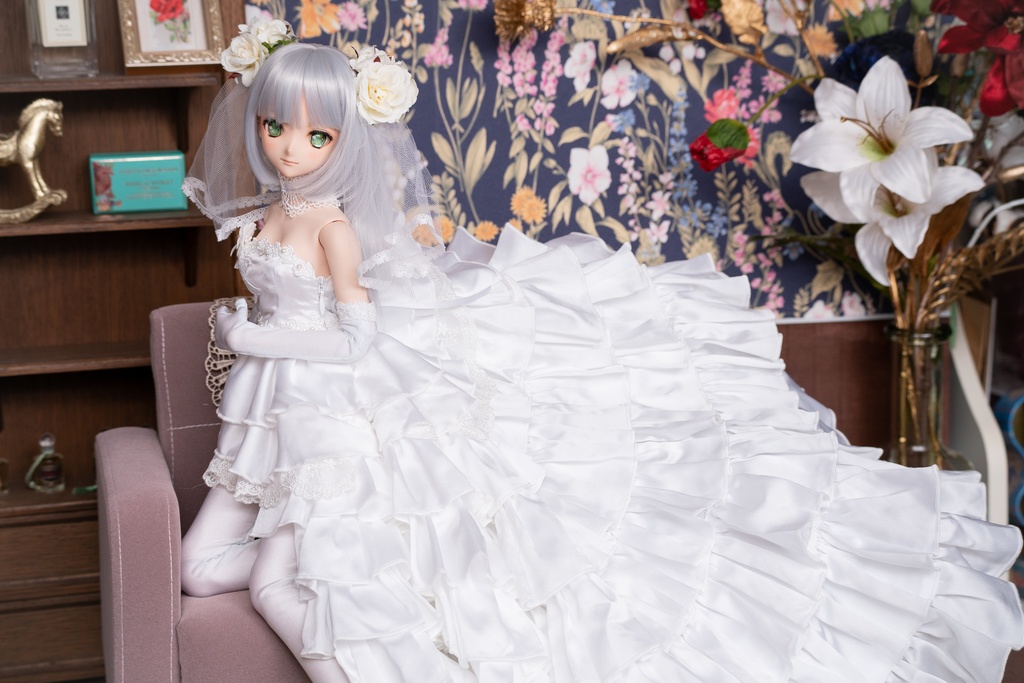 DD・DDSサイズ ウエディングドレスセット