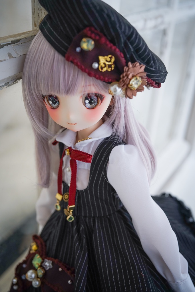 MDD/DDPサイズ クラシカルジャンパースカートセット(三色)