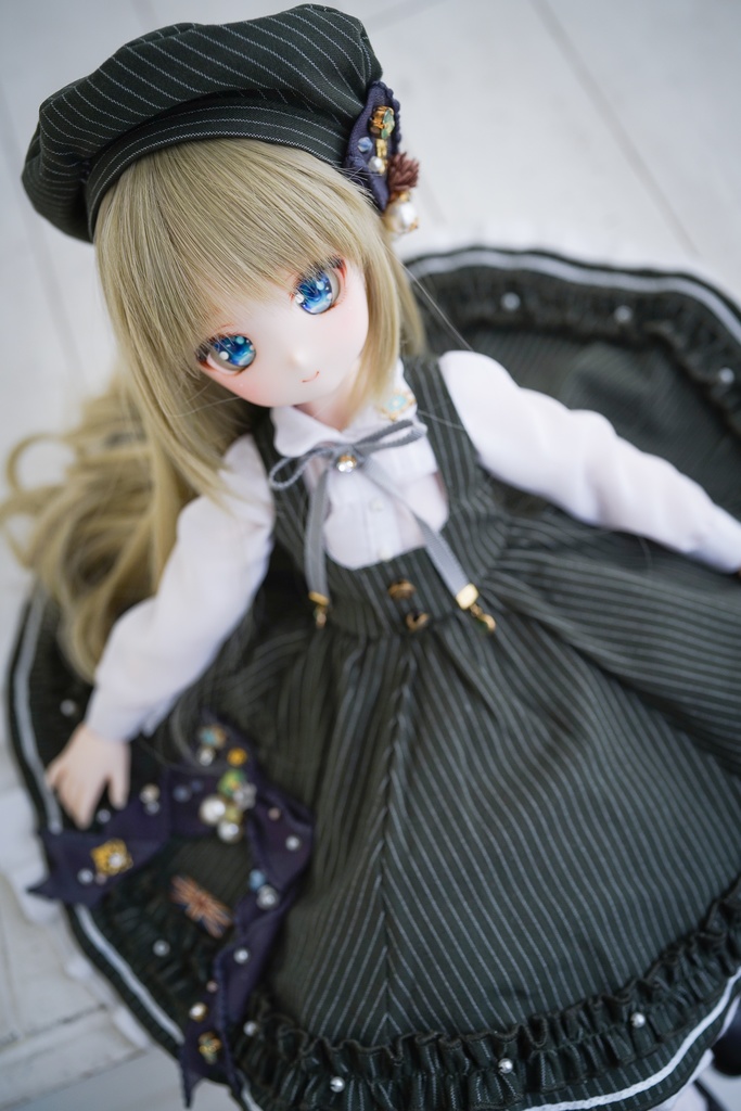 MDD/DDPサイズ クラシカルジャンパースカートセット(三色)