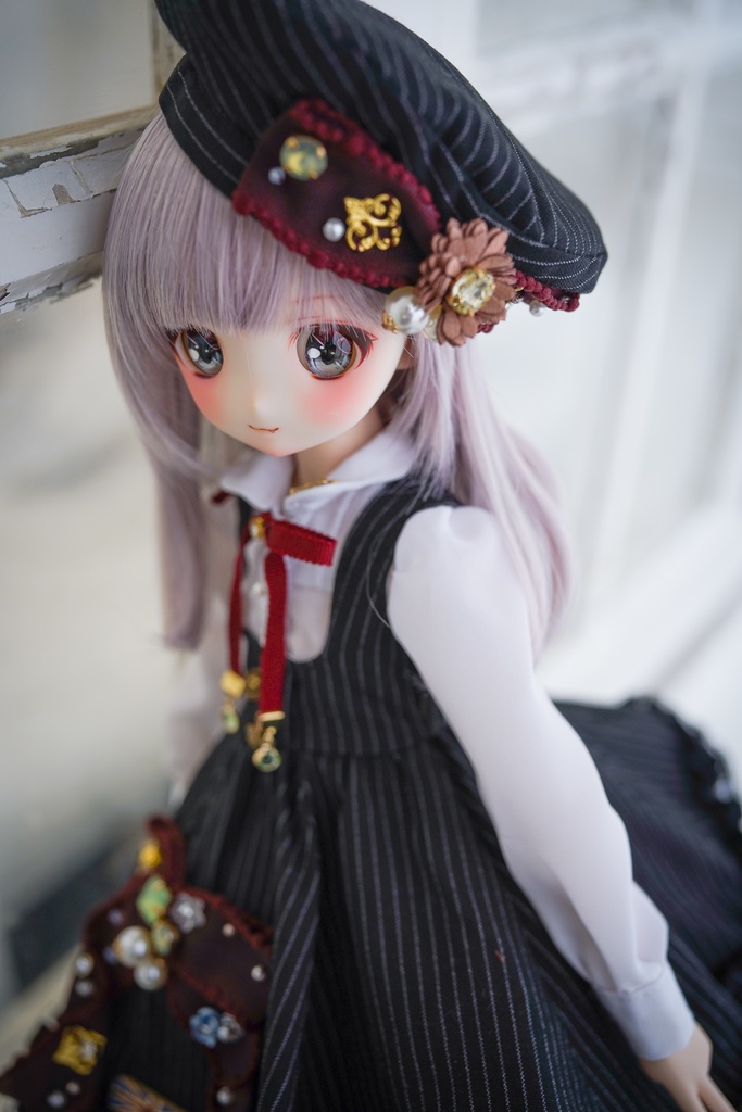 MDD/DDPサイズ クラシカルジャンパースカートセット(三色)