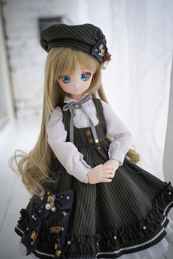 MDD/DDPサイズ クラシカルジャンパースカートセット(三色)