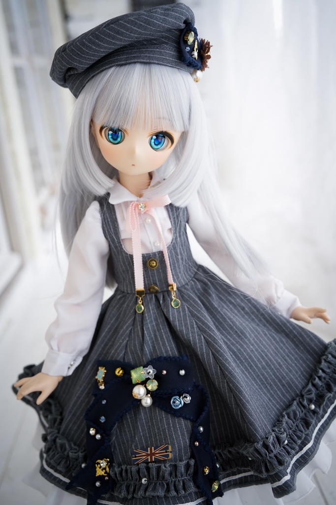 MDD/DDPサイズ クラシカルジャンパースカートセット(三色)