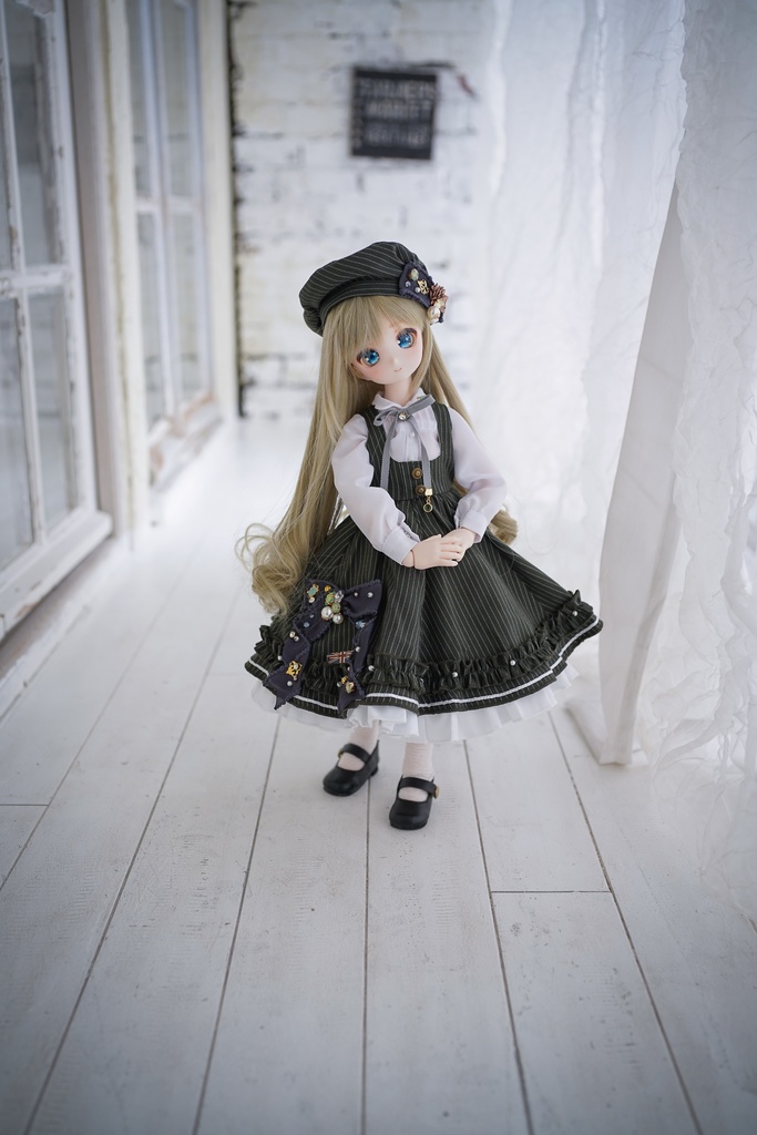 MDD/DDPサイズ クラシカルジャンパースカートセット(三色)