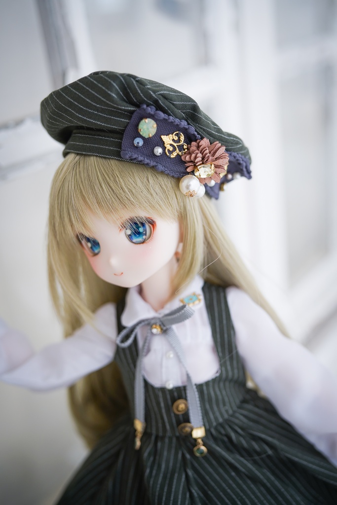 MDD/DDPサイズ クラシカルジャンパースカートセット(三色)