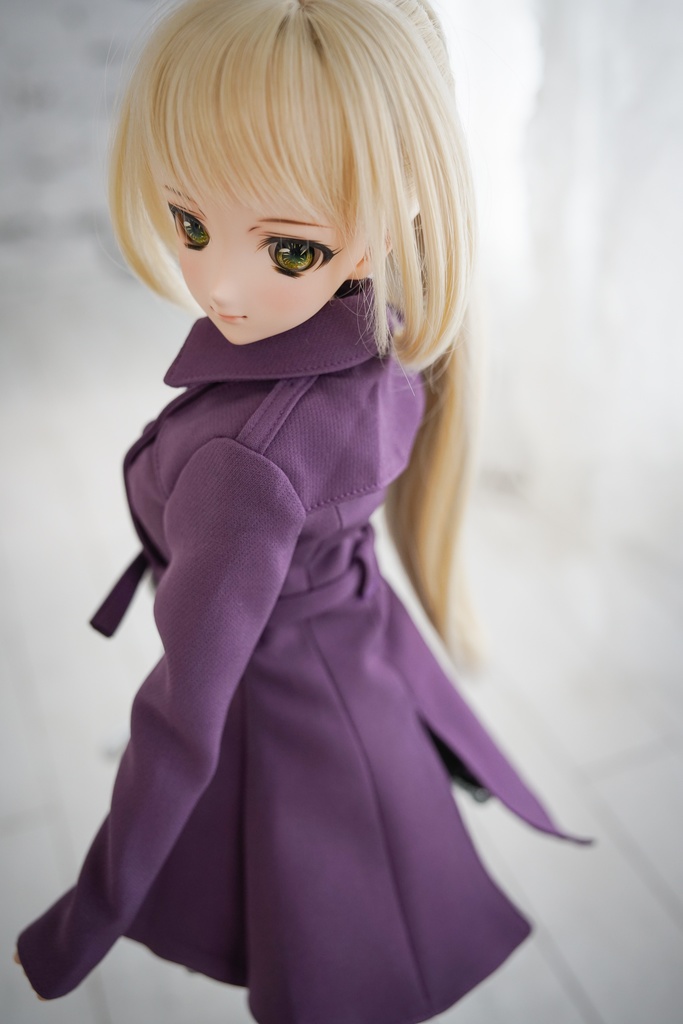 DD・DDSサイズ用トレンチコート ミディ丈(4色)