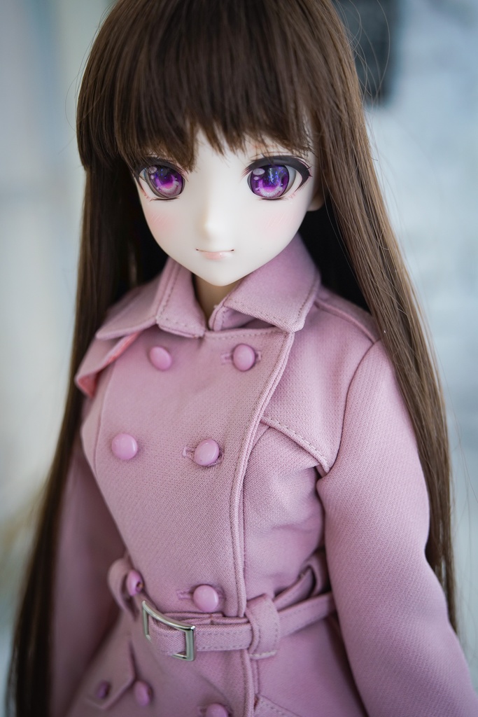 DD・DDSサイズ用トレンチコート ミディ丈(4色)